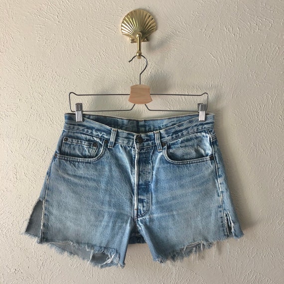 Vintage Levis 501 jean shorts