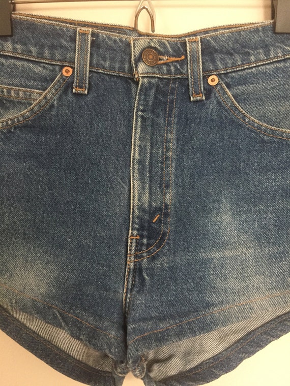 Vintage Levis 505 Jean Shorts Hot Pants - image 2