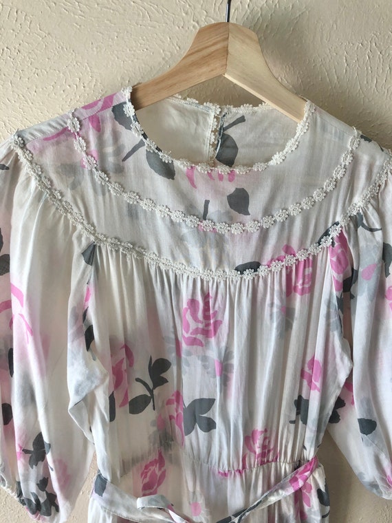 Vintage cotton Albert Nipon dress