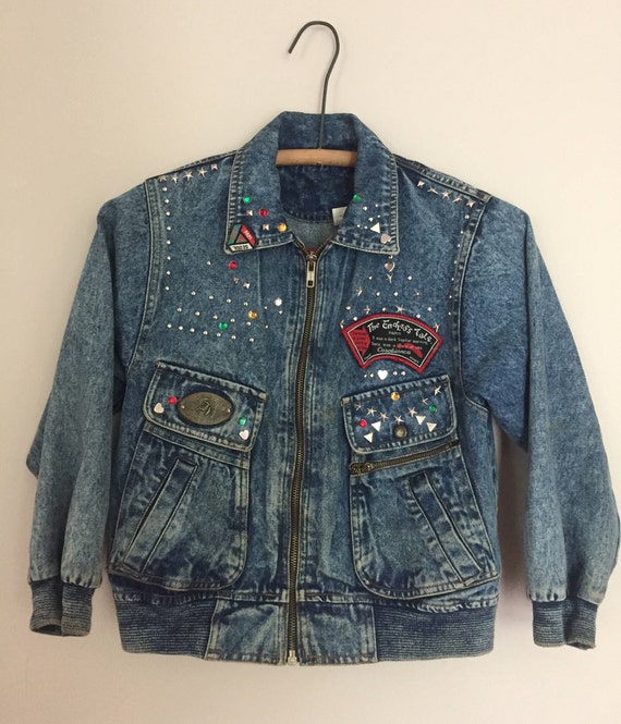 studded jean jacket