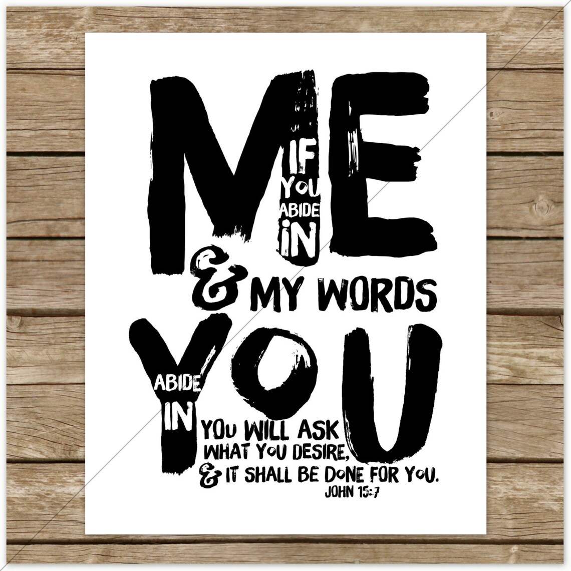 Abide In Me | Etsy