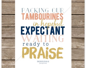 INSTANT DOWNLOAD Ready to Praise [8x10] (Created4Care2014)