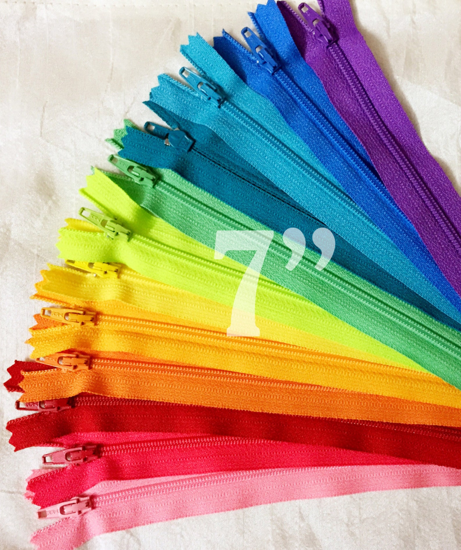 7 zippers ykk zippers nylon zippers colorful zippers Etsy