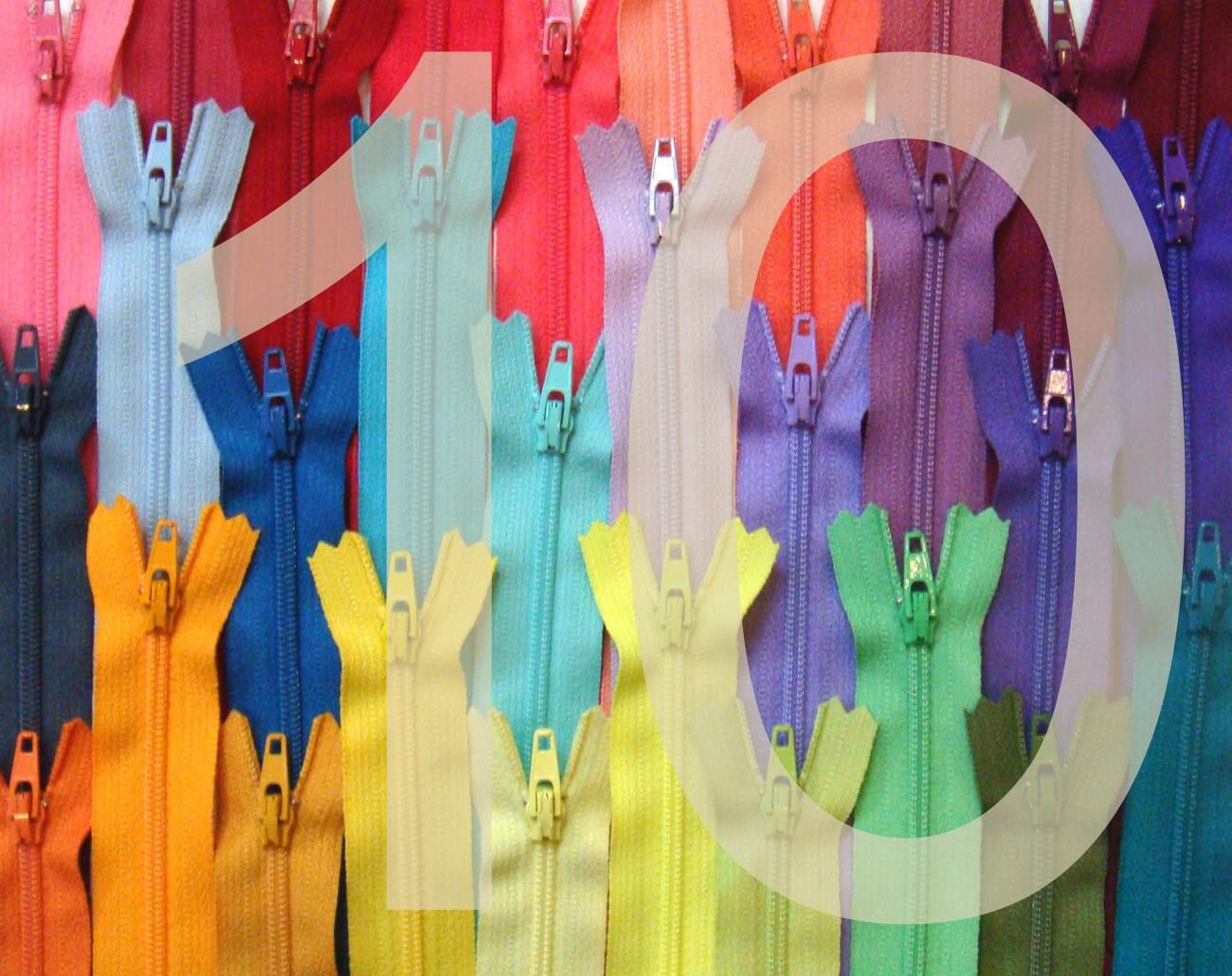 Zippers YKK Brand 10 Inch Zippers Choose Your Colors Nylon Etsy