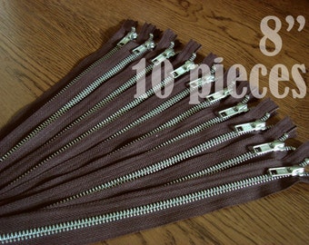 36" YKK #5 Medium Weight Aluminum Metal Donut Pull Jacket Zipper Separating 31" 36" YKK #5 Medium Weight Aluminum Metal Donut Pull Jacket Zipper Separating 31"