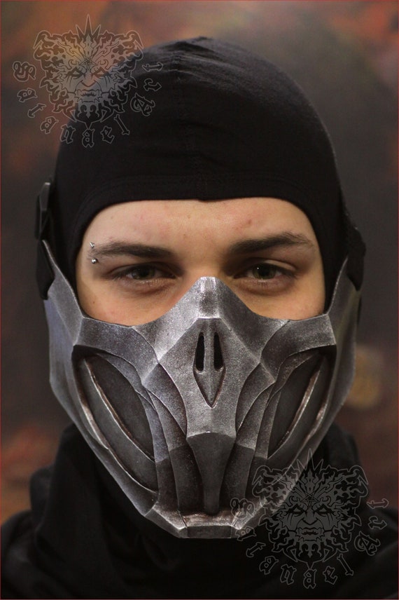 鍔 Mauve barbering Scorpion Mask Metal Finish Mortal Kombat 11 - Etsy Finland