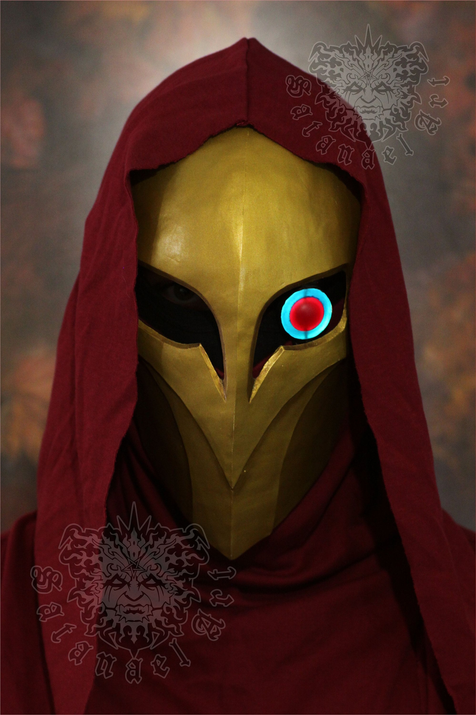 League Legends: Cosmic Jhin Mask - Etsy