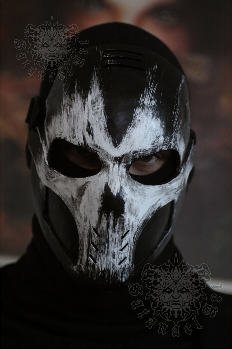 Crossbones Mask Captain America Civil War Marvel Halloween Costume Accessory