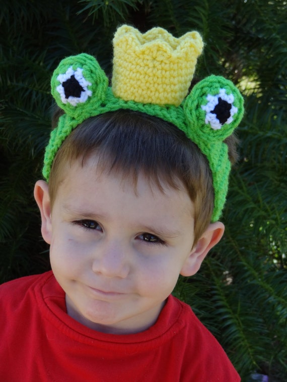 Items similar to Child Frog Costume Headband Hair Accessories