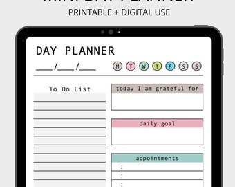 Etsy Seller Organizer - Fillable - Etsy shop owner, seller tool, to do, planner, checklist, daily, weekly - INSTANT DOWNLOAD
