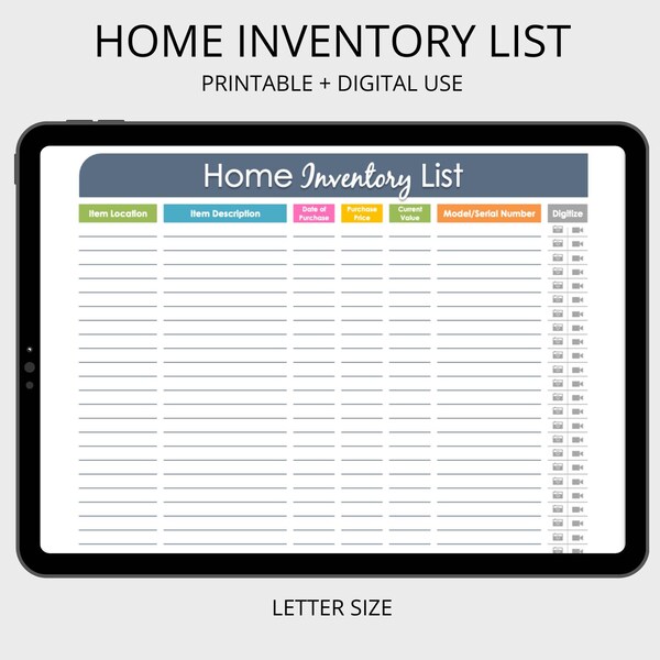 Inventory Template Etsy Inventory Template Etsy