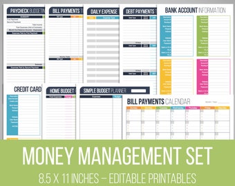 bill organizer etsy