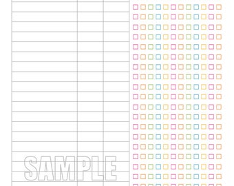 bill payments tracker printable editable personal finance etsy