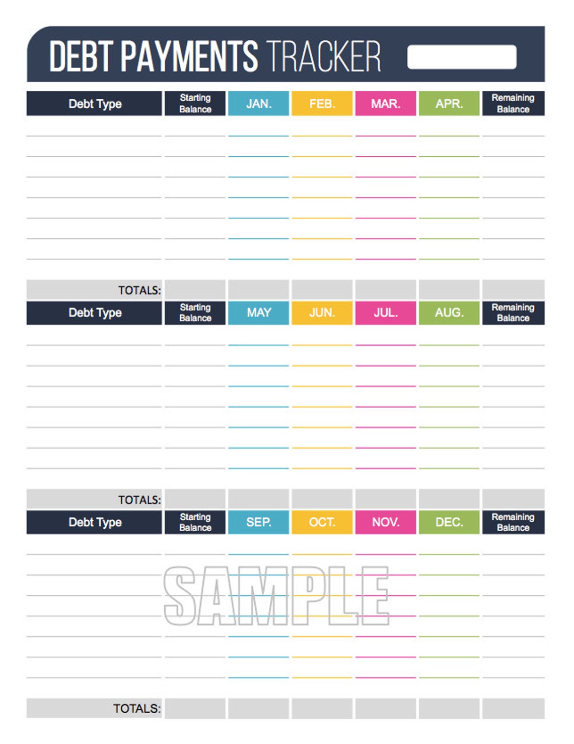 Money Management Set Fillable Financial Printables Bill - Etsy UK