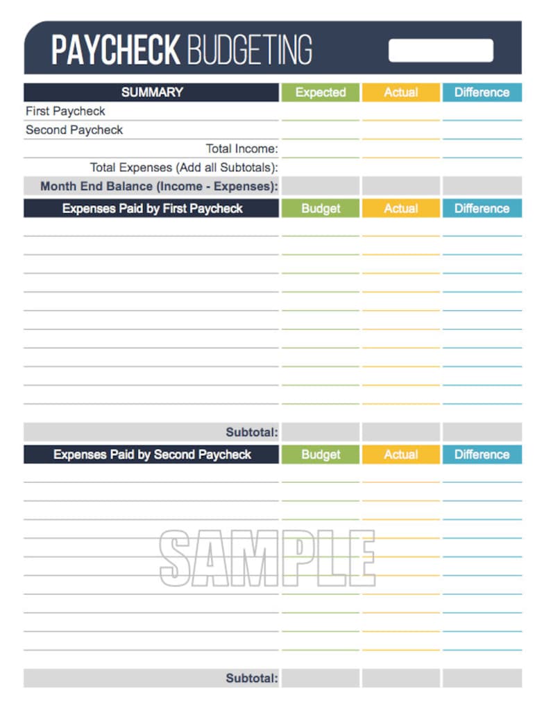 paycheck-budgeting-worksheet-fillable-personal-finance-etsy