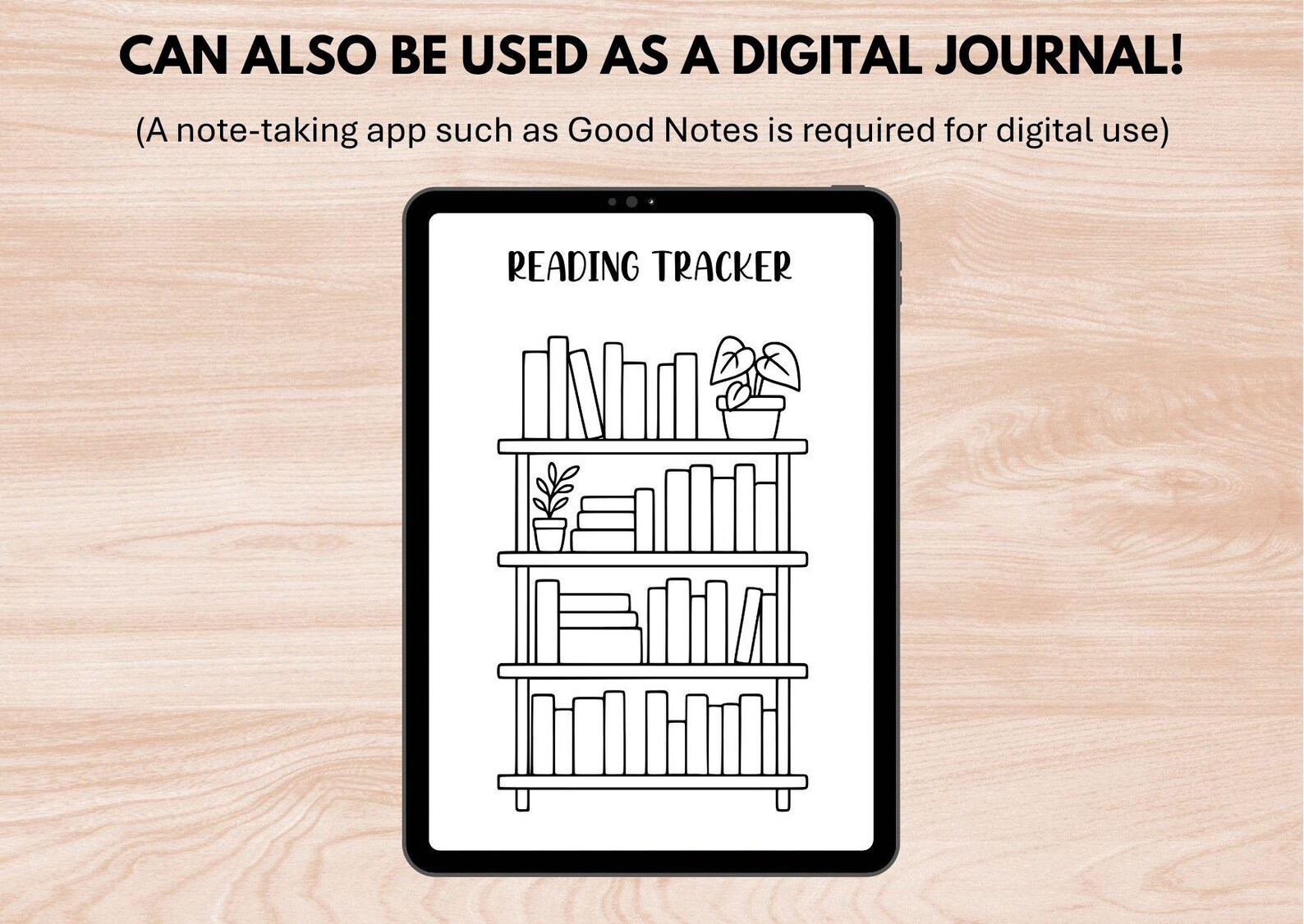 Insett Printable Reading Tracker Book Shelf Style - Journal Tracker - Bujo ...