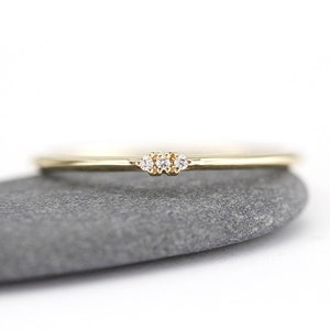 aliança de casamento de diamante, anel de noivado, aliança de casamento de diamante, aliança de casamento fina, anéis de diamante, anel minimalista, mínimo, anel delicado