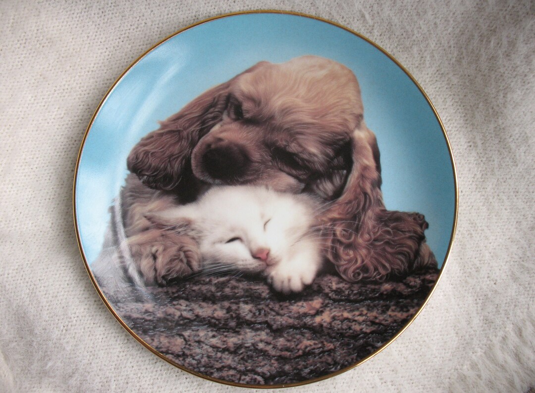 Rare 1985 Armstrong's Art Porcelain all Bark and No Bite Edition 1181/