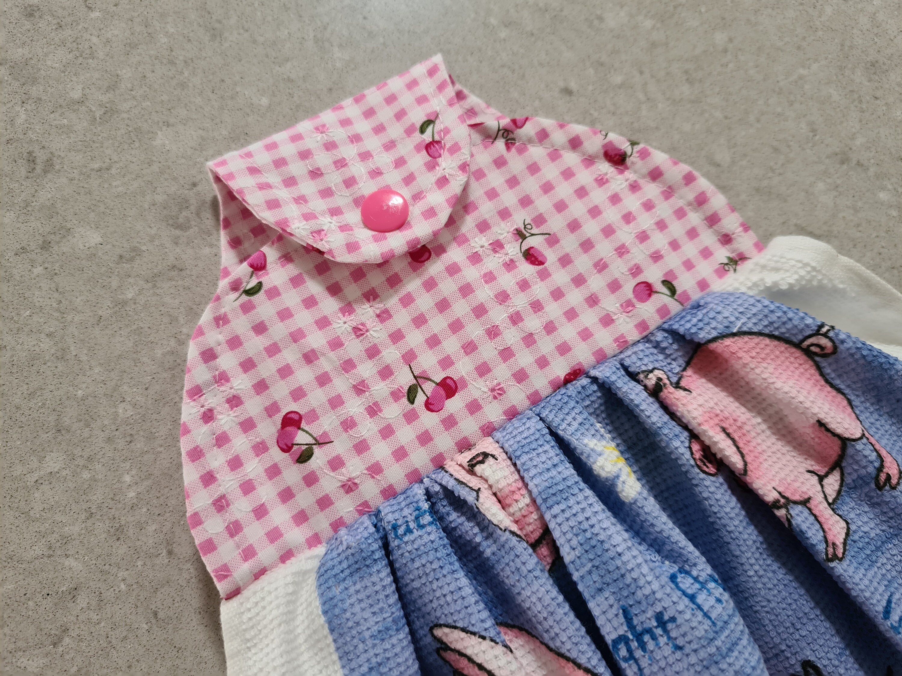 Doppel hängende Handtücher. Küchen Hängetuch.Doppellagiges | Etsy