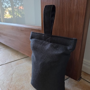 Butoir de porte en tissu fait main avec poignée - UNFILLED