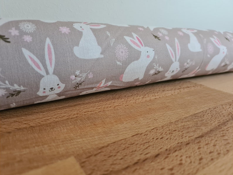 Draft Stopper. Draught Stopper. Rabbits. Bunnies. Bunny Etsy