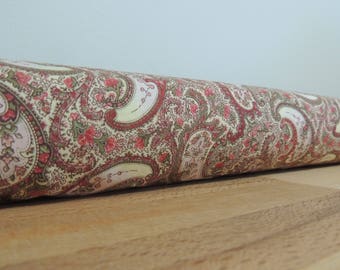 Paisley draft Stopper. Light blocker. Door or window snake. Draught excluder. House and home accessory.energy saver. window draft stop.