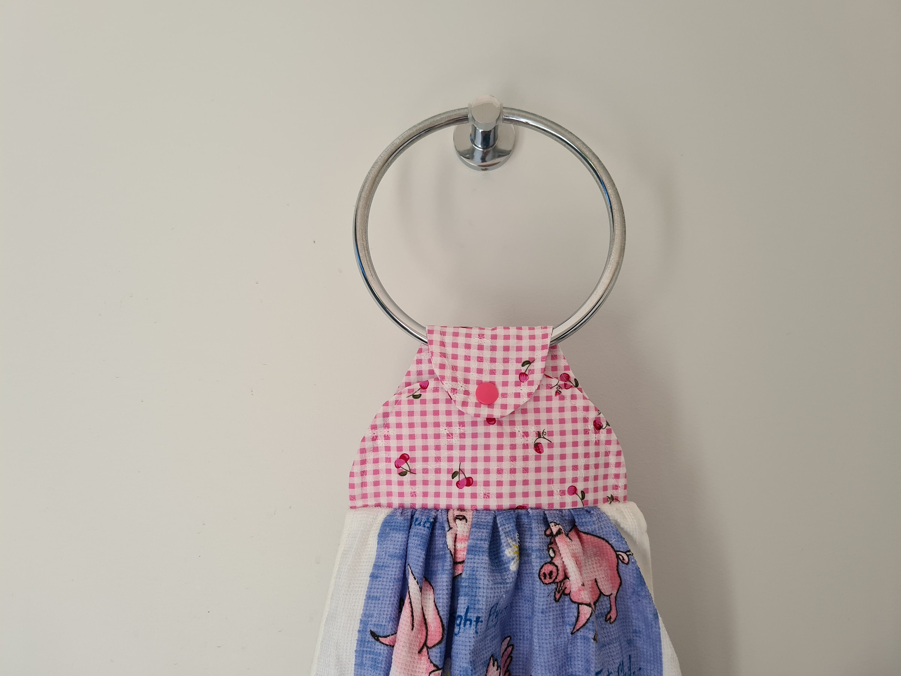 Doppel hängende Handtücher. Küchen Hängetuch.Doppellagiges | Etsy