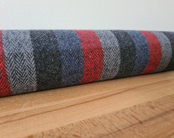 Wool draft Stopper. Door or window snake. Draught excluder. home accessory. eco friendly energy saver. decorator weight.