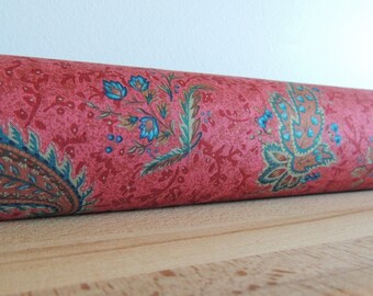 Paisley draft Stopper. Light blocker. Door or window snake. Draught excluder. House and home accessory.energy saver. window draft stop.