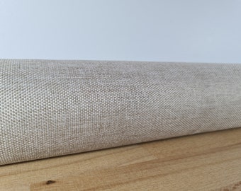 tochtstopper van geweven havermoutstof: milieuvriendelijk interieur. Deurslang