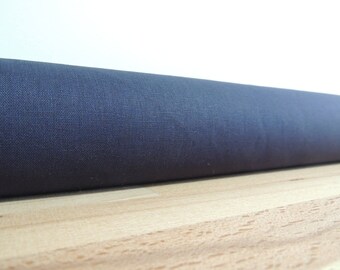 Midnight blue linen draft stopper. Linen draft Stopper. Door or window snake. Draught excluder. home accessory.eco friendly energy saver.