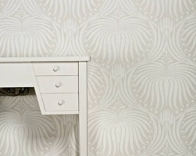 Farrow and Ball Lotus Wallpaper Hand Printed in England Etsy