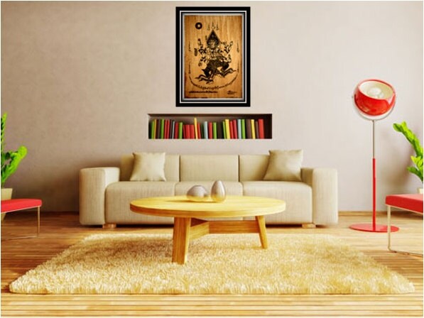 Thai Traditional Art of Brahma by Printing on Sepia Paper. - Etsy