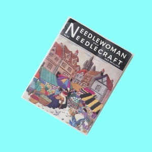 Vintage NEEDLEWOMAN & NEEDLECRAFT Magazine // 1950, No 43 // Adverts, Stories, Fashion, Transfers, Embroidery (B7)