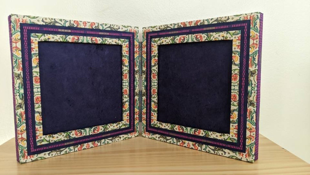 Hinged Double 6x6 Picture Frame Etsy