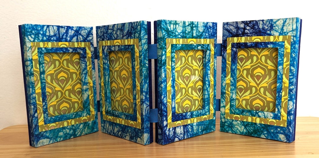 Wallet Size 4-panel Accordion Frame - Etsy