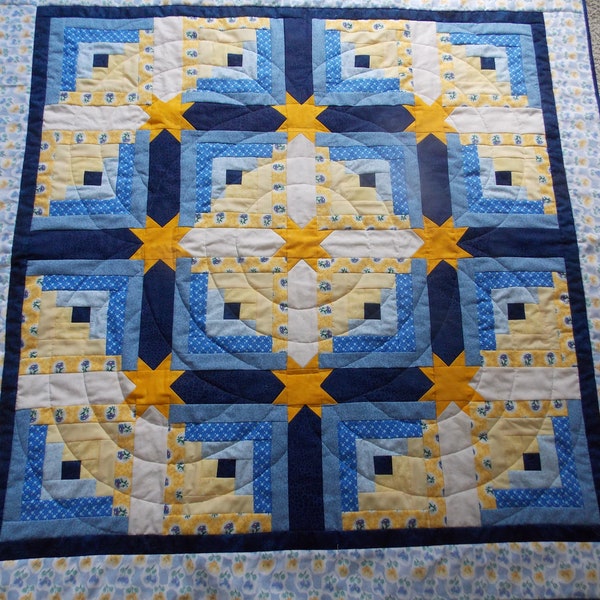 Colorado Log Cabin Quilt Etsy