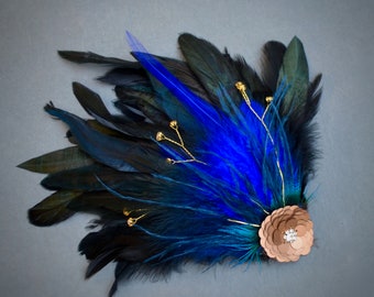 Sapphire Hair Comb