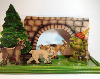 3 billy goats gruff toys