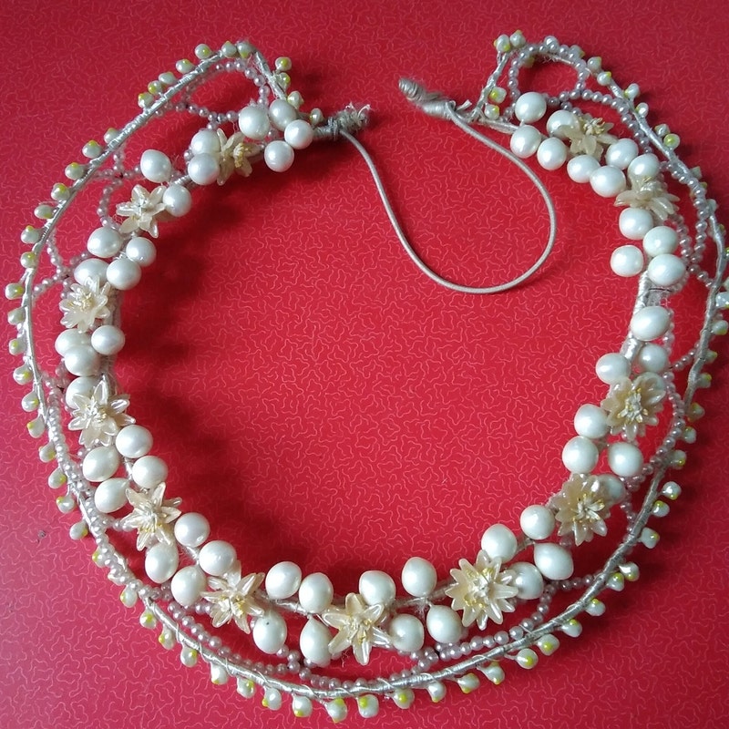 1930's wedding headpiece