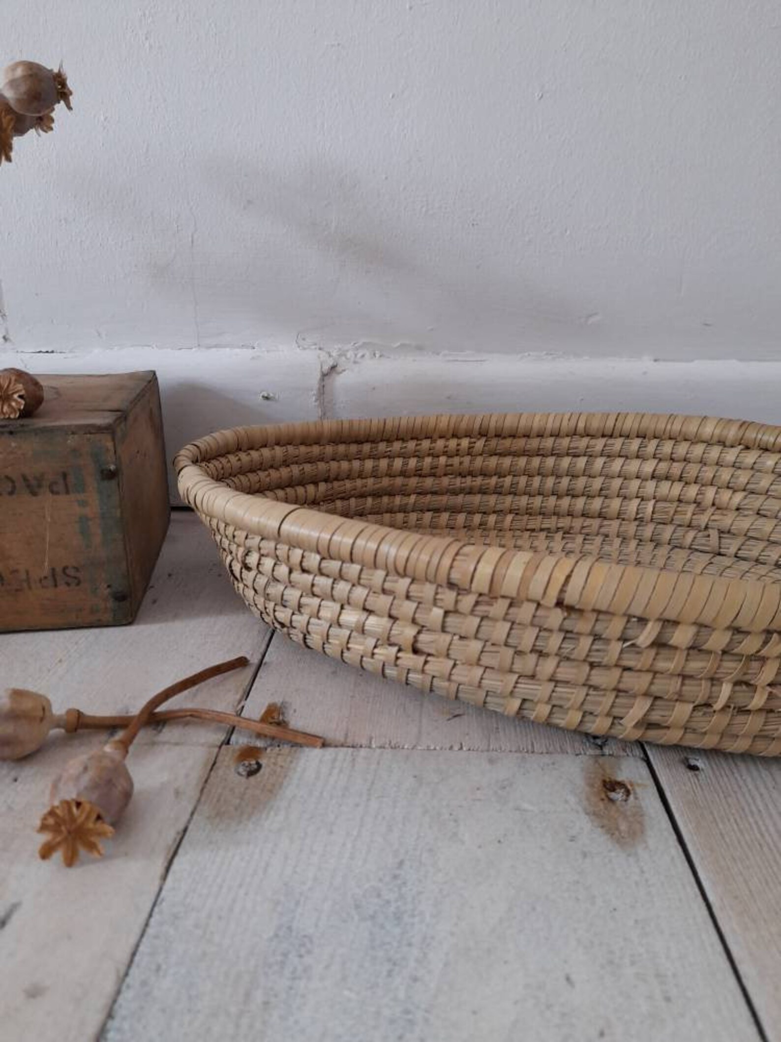 Vintage Bread Basket French Bread Basket Etsy