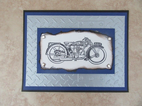 H-Customs Llavero de Plata Chopper Bike Motorcycle Plateado