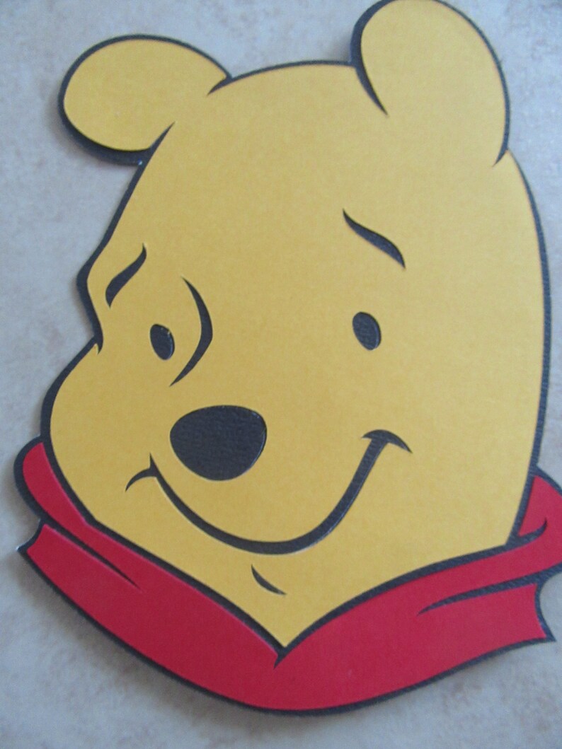 Winnie the Pooh winnie the Pooh Cut Out centerpieces | Etsy