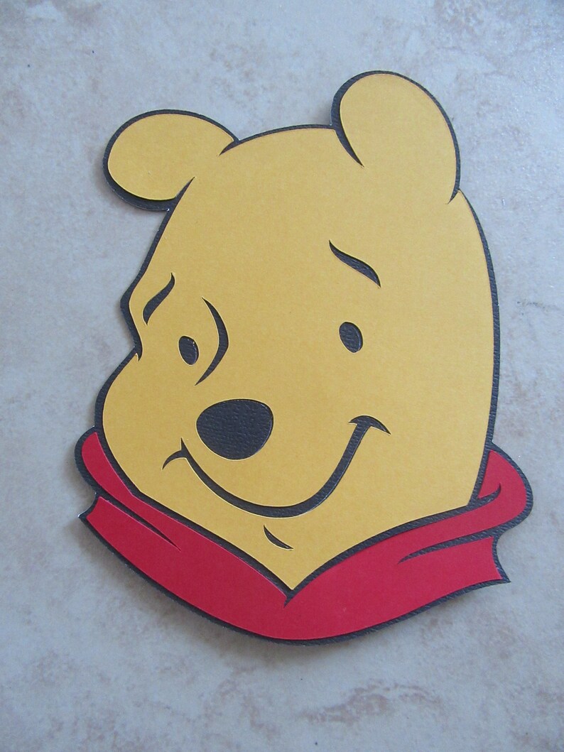 Winnie the Pooh winnie the Pooh Cut Out centerpieces | Etsy