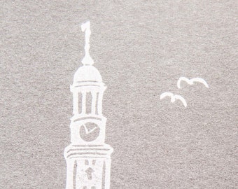 St. Michaelis // Hamburger Michel // Handmade Stamp // handgestempelt // Hamburg Ahoi // Kirche // Church