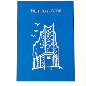 Elbphilharmonie // Elbphilharmonie // Handgemaakte stempel // handgestempelt // Elphi // Hamburg Ahoi // Concertzaal // Orkest