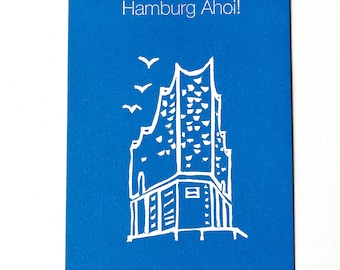 Hamburger Elbphilharmonie // Handmade Stamp // Elphi // Hamburg Ahoi // Concert Hall // Orchestra