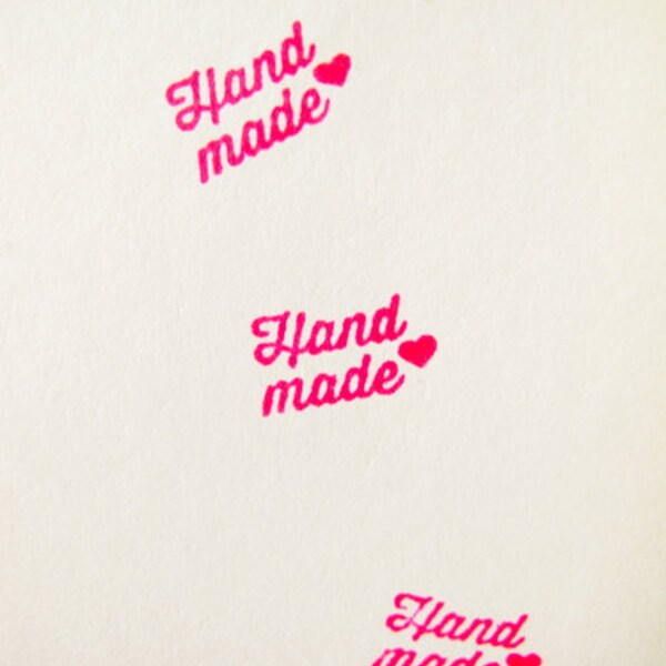 Little Handmade Rubber Stamp