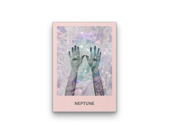Neptune Decal | tarot card art STICKER
