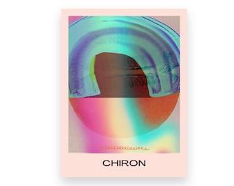 Chiron: The Wounded Healer | Abstract Poster Print | 12x16 inches